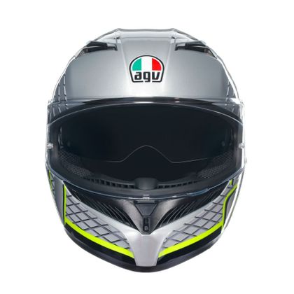 Casque AGV K3 - FORTIFY - Gris / Jaune