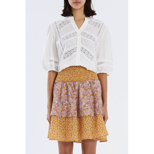 Lollys Laundry Faida Bluse, Hvid, L