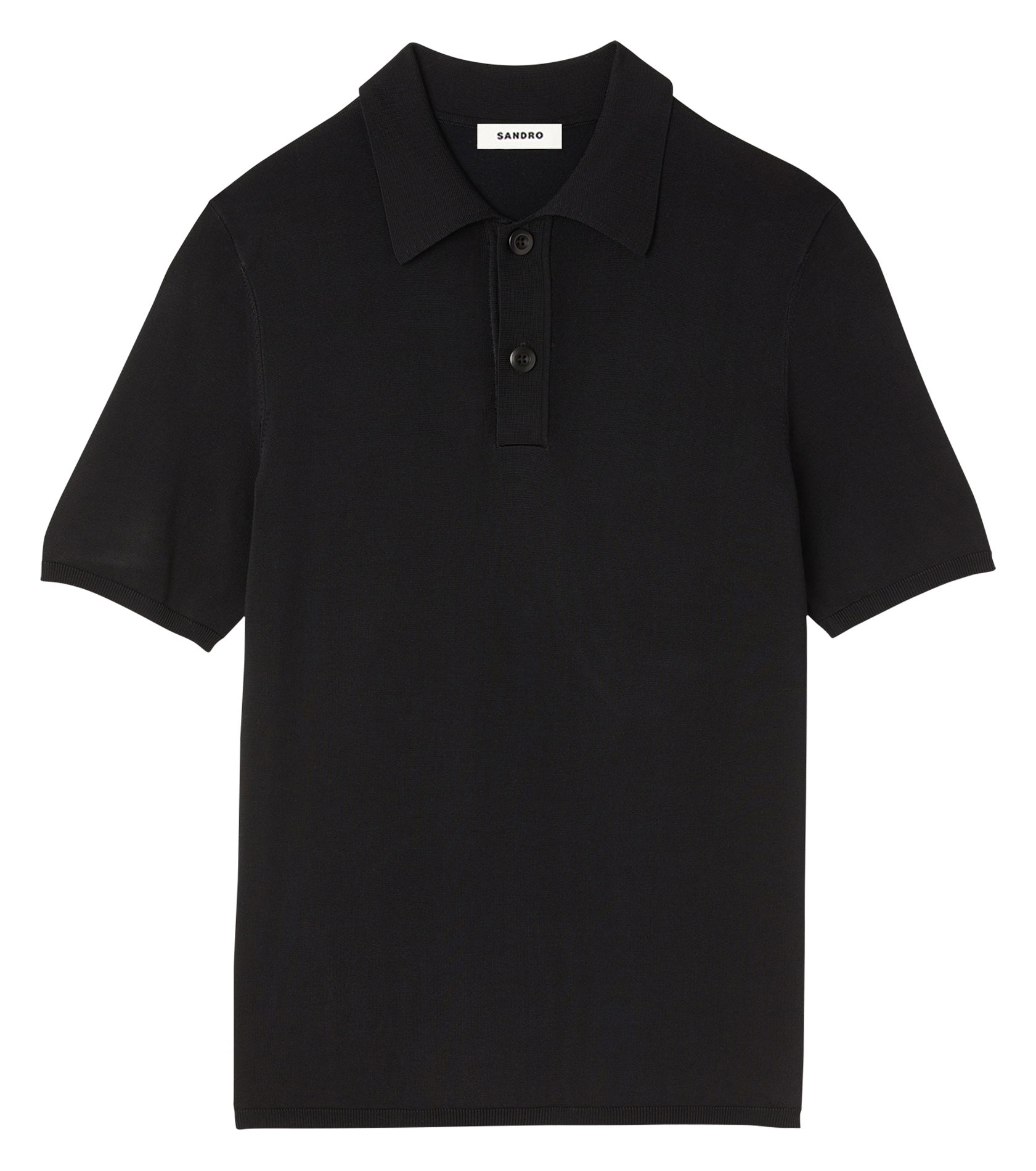 Polo regular fit| Noir