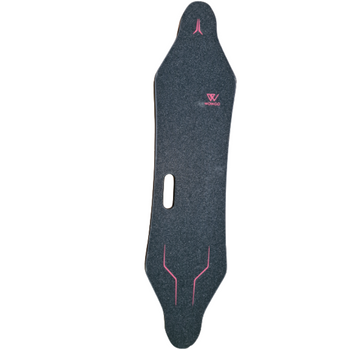 Deck Avec Grip pour Longboard Électrique Wowgo 2S