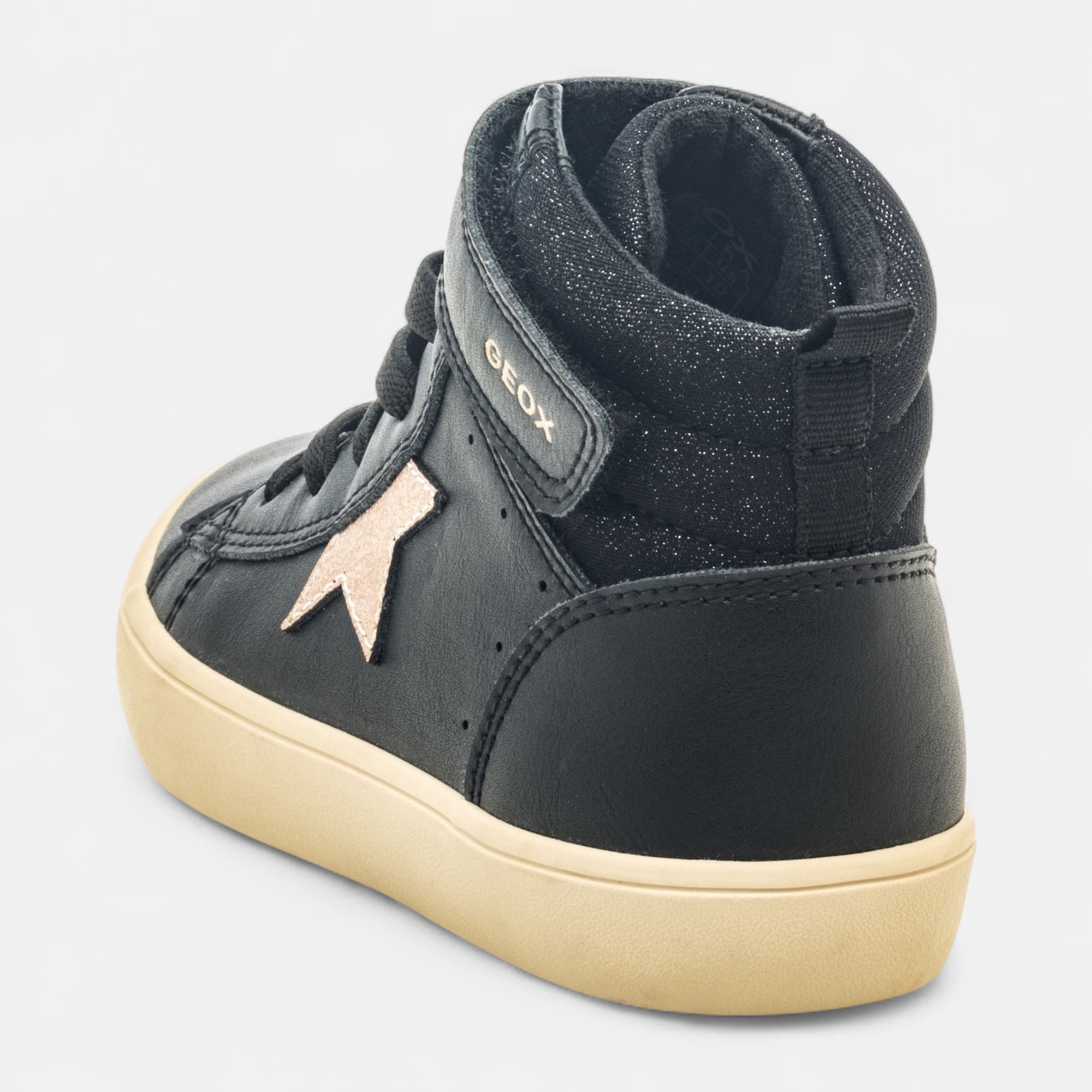 Baskets hautes Fille noir