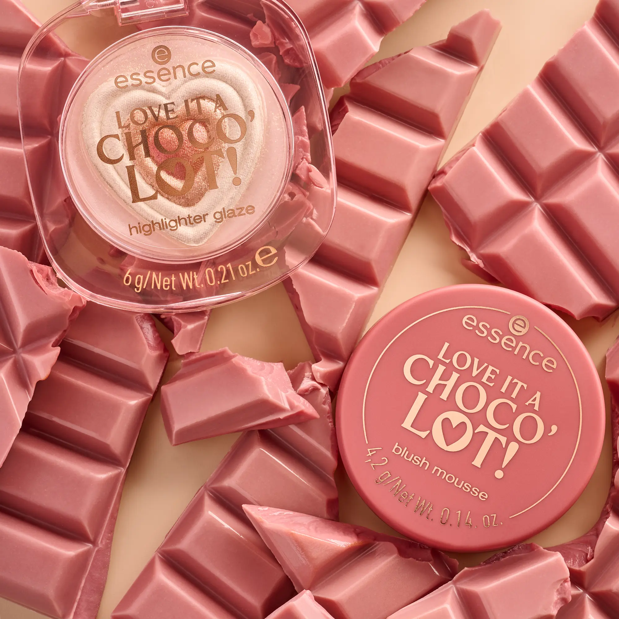 Love It A Choco' Lot! Highlighter Glaze 01 Heartbeats & Choco Treats!