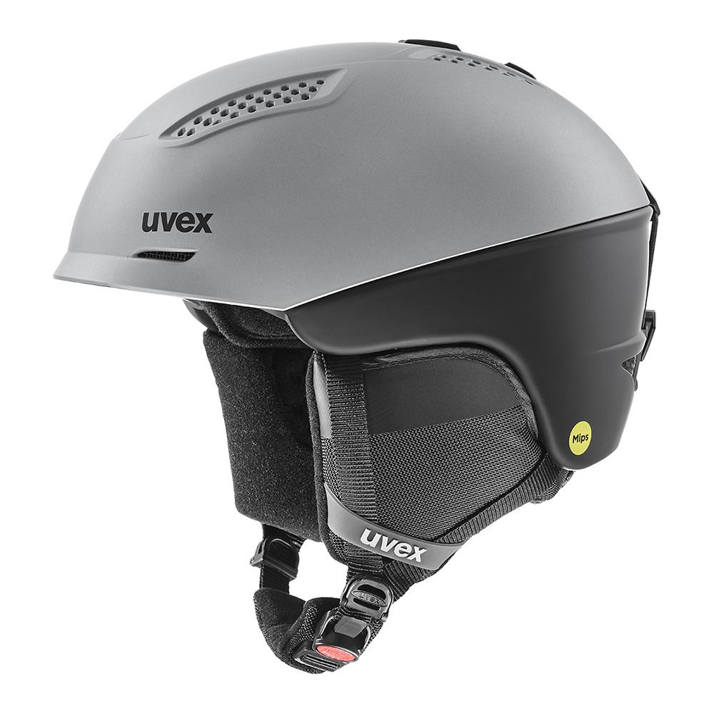 Uvex ULTRA MIPS - Casque ski rhino black mat