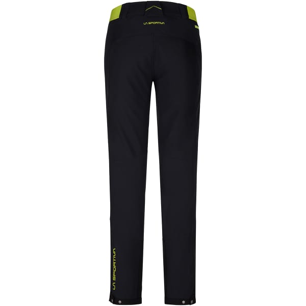 Pantalon ski de randonnée LA SPORTIVA ORIZION PANT M BLACK/LIME PUNCH