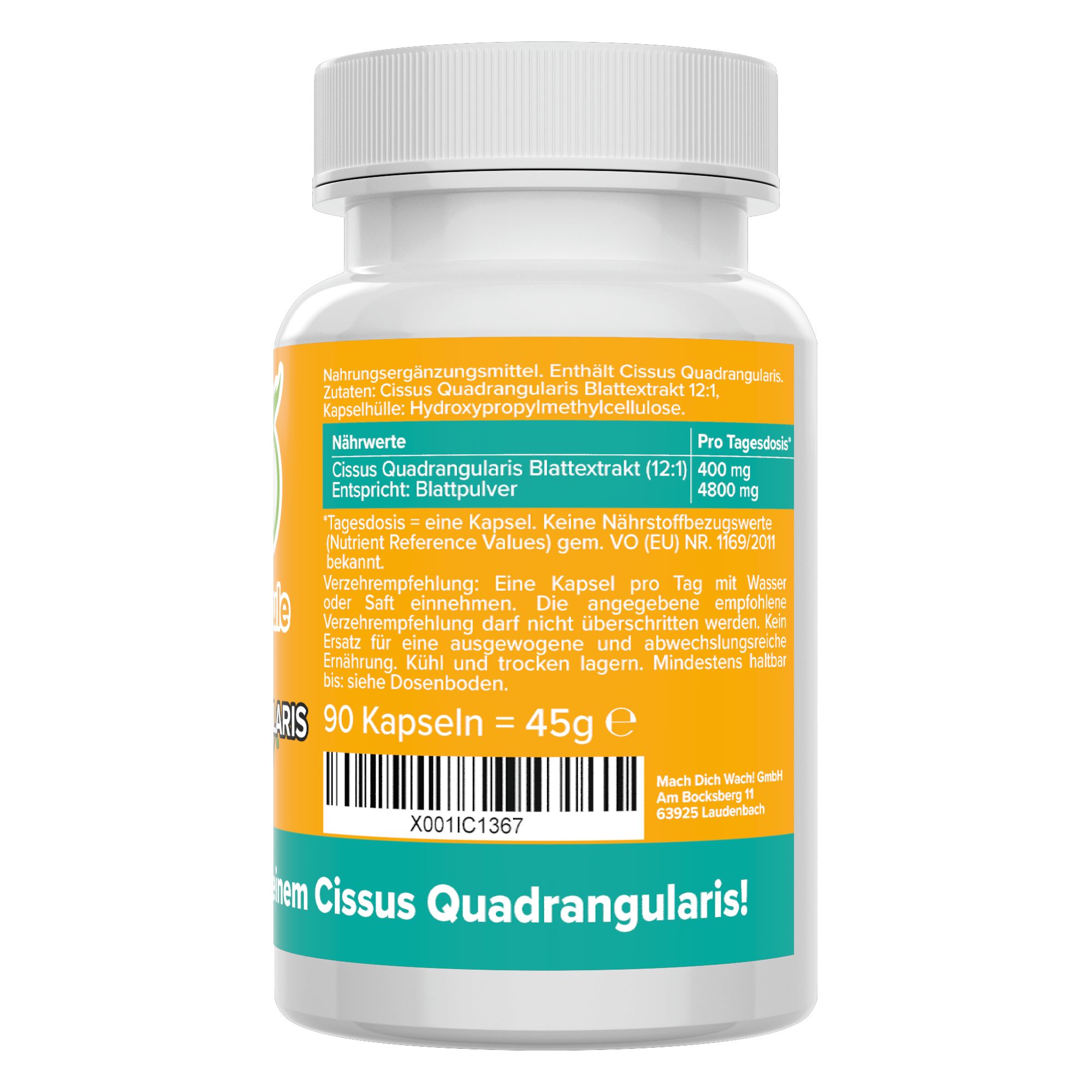 Cissus Quadrangularis Kapseln - Vitamineule®