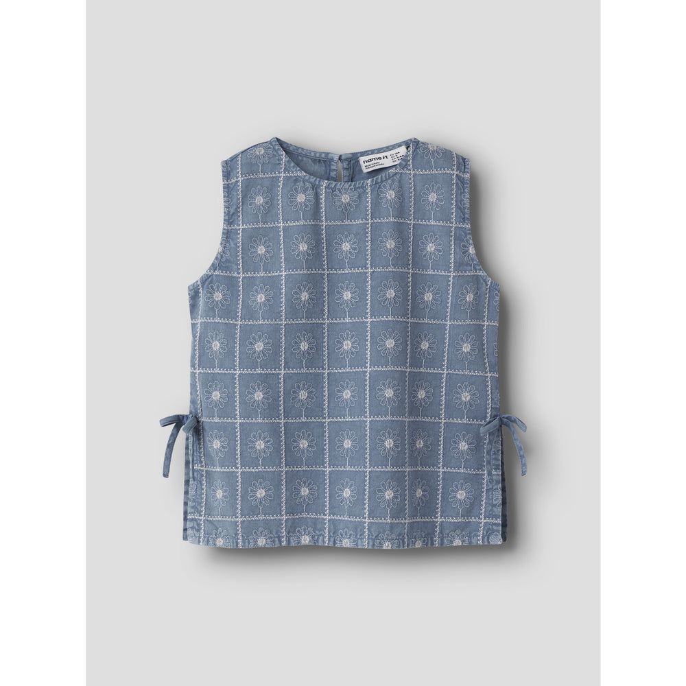 Køb Name It Faded Denim Nkfherta Sl Top