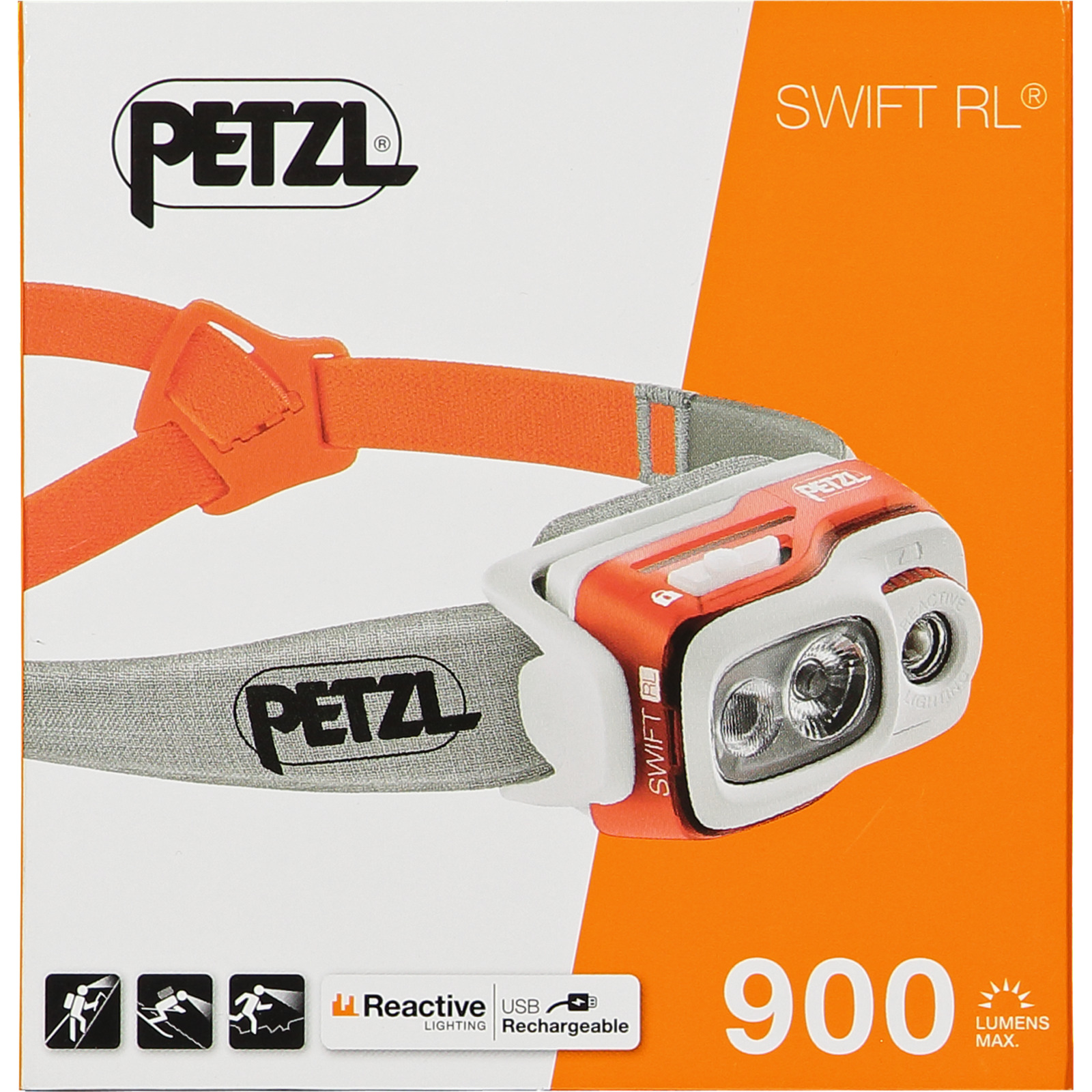 Petzl Stirnlampe Swift RL 900