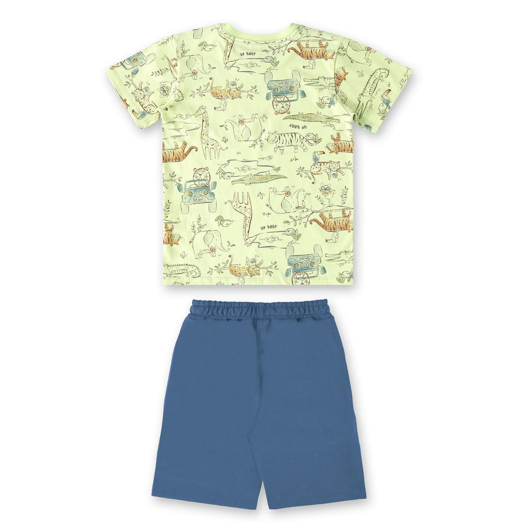 Up Baby Ensemble 2 Pièces Imprimé Jungle 2-8ans