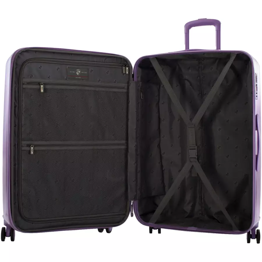 Heys Astro - 4-Rollen-Trolley Set 3tlg. LMS purple