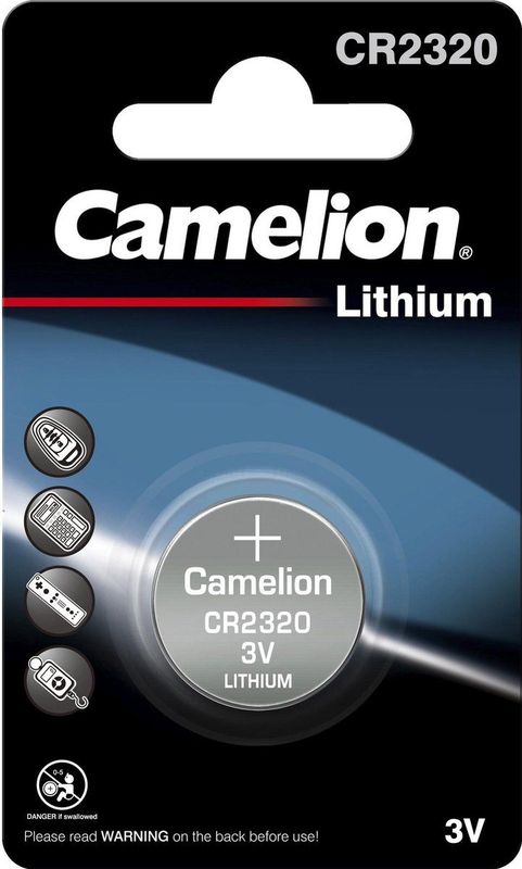 Camelion - CR2320 - Knoopcelbatterij - 3V - 135mAh - 1 Stuk