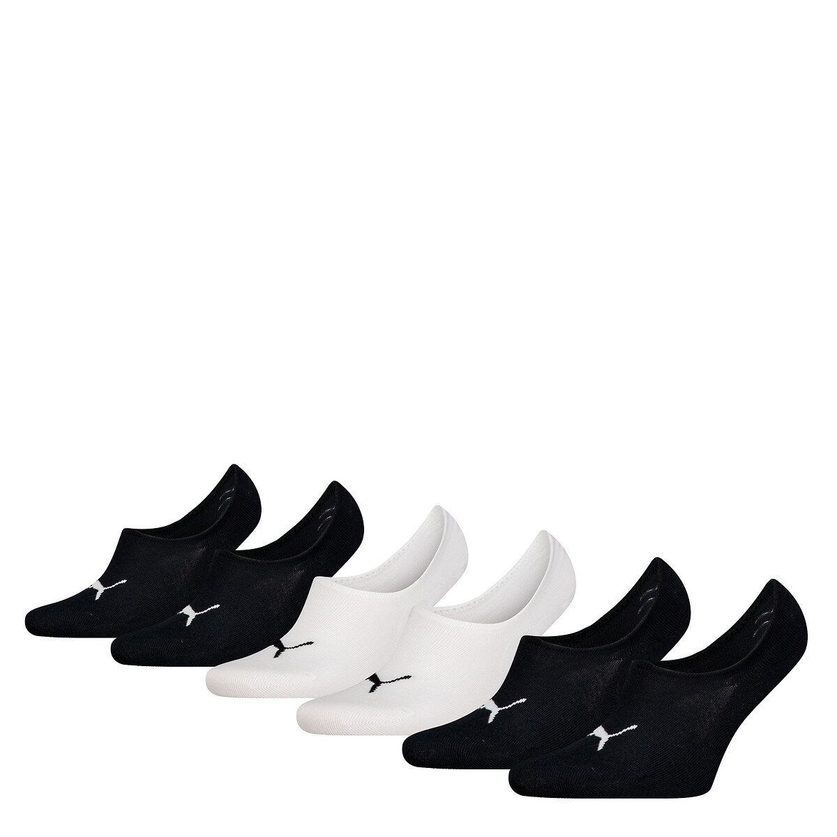 PUMA<br>Conjunto de 6 pares de meias lisas