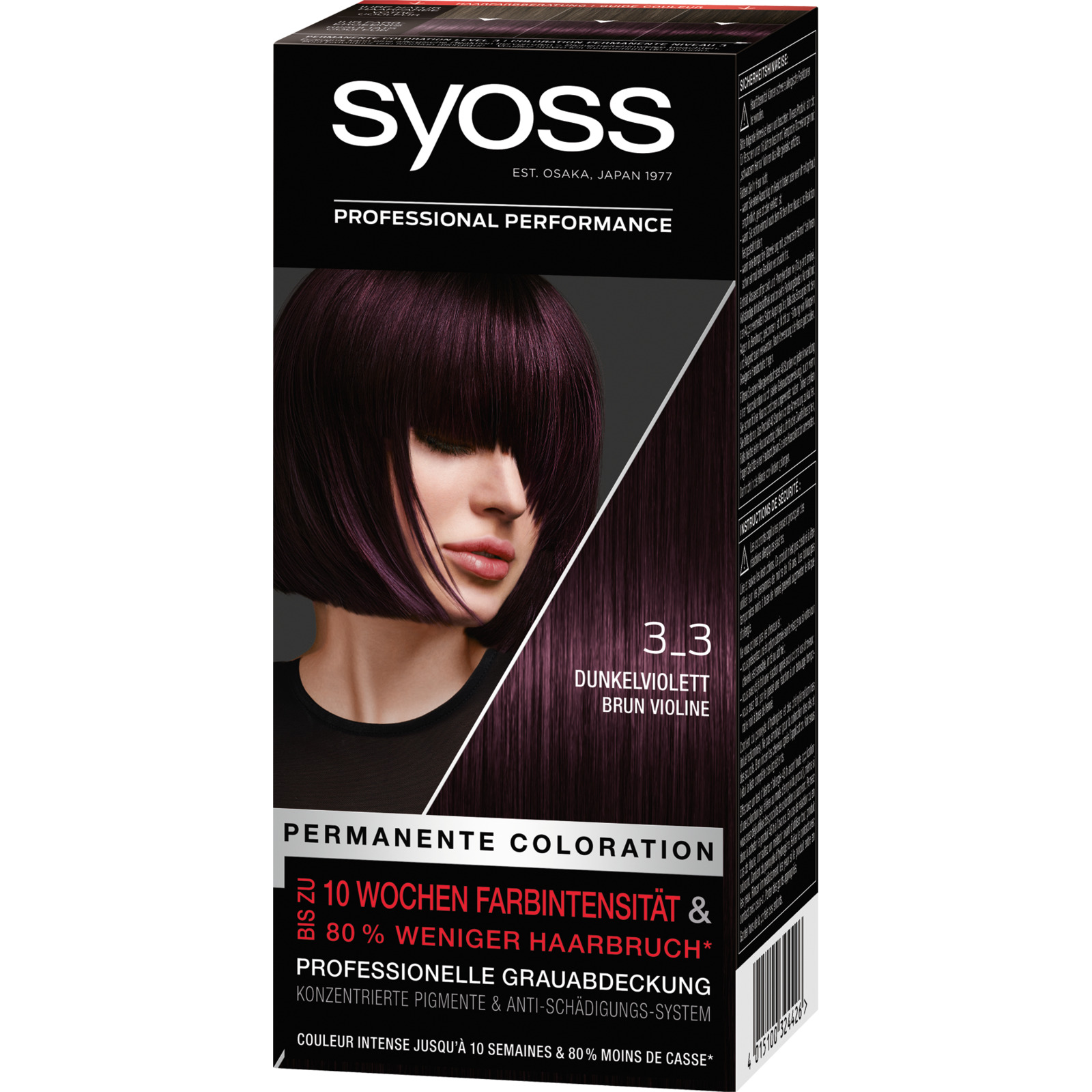 Syoss Col 3-3 Dunkelviolett 115ml