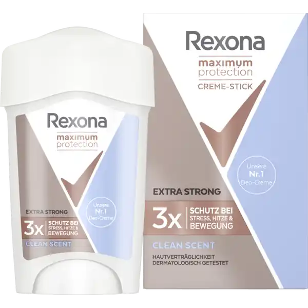 Maximum Protection Deo Creme Clean Scent