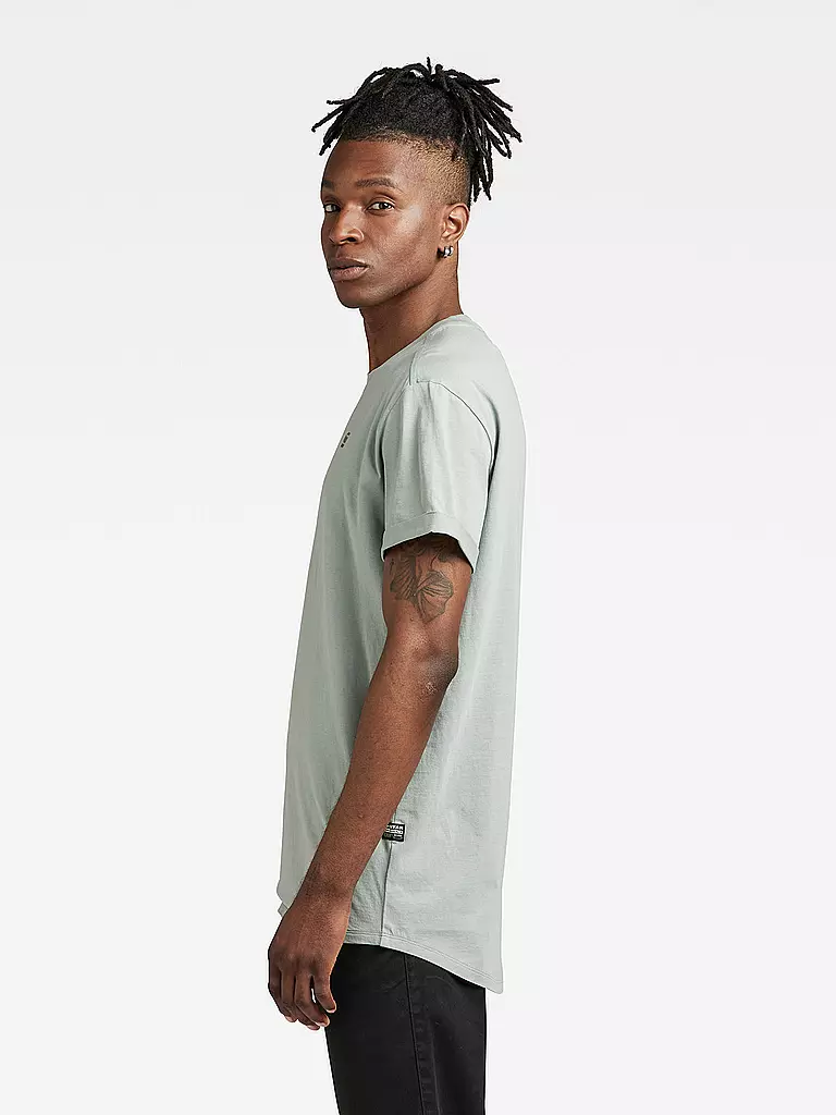 G-STAR RAW T-Shirt Regular-Fit LASH hellgrün