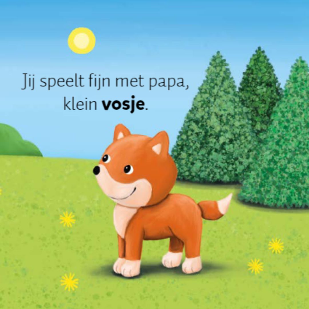 Uitgeverij clavis geluidenboekje bosdieren