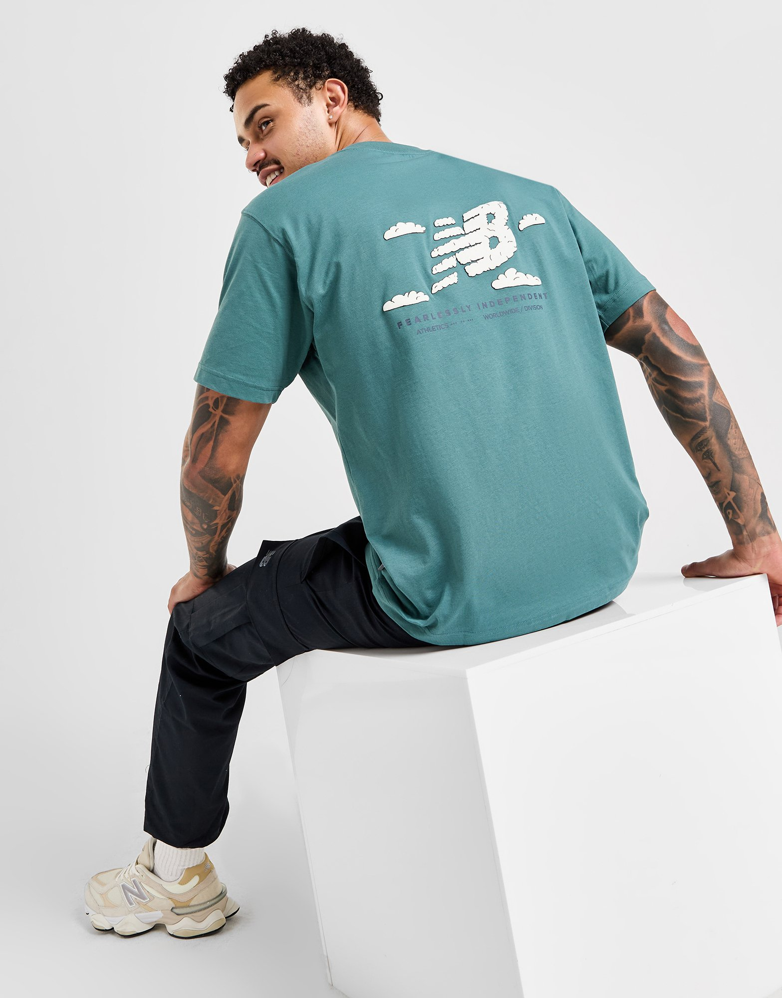 New Balance T-shirt Cloud Homme