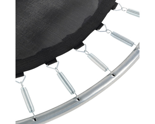 EXIT Silhouette Ground trampoline met veiligheidsnet, Ø 183 cm, roze