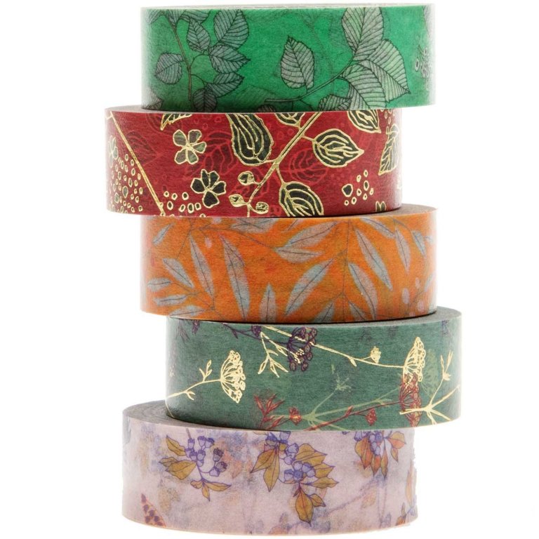 Klebeband Set Paper Poetry, gemustert