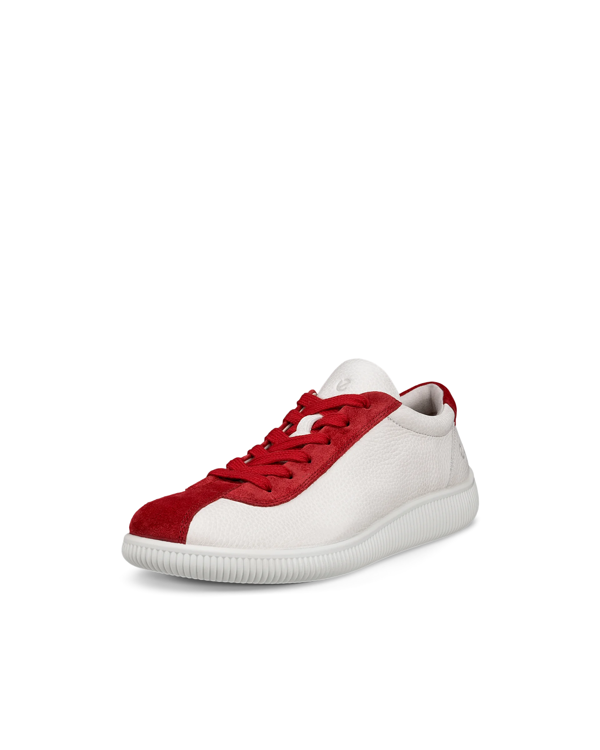 ECCO SOFT ZERO W Damen Ledersneaker Weiß