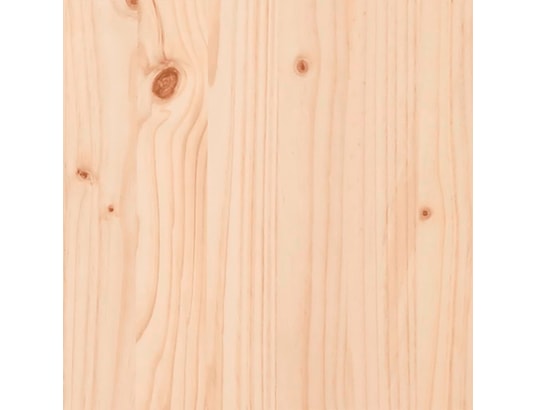VIDAXL - Chaise de jardin 57,5x63x76 cm bois de pin massif