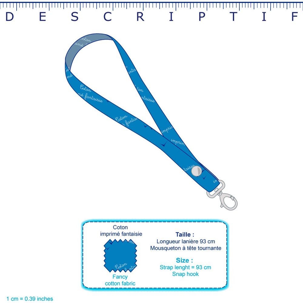 Porte-Clés Collier Triangle Cuivré Gris
