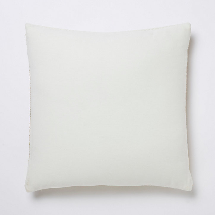 Coussin polyester Sagar jaune L.45 x l.45 cm