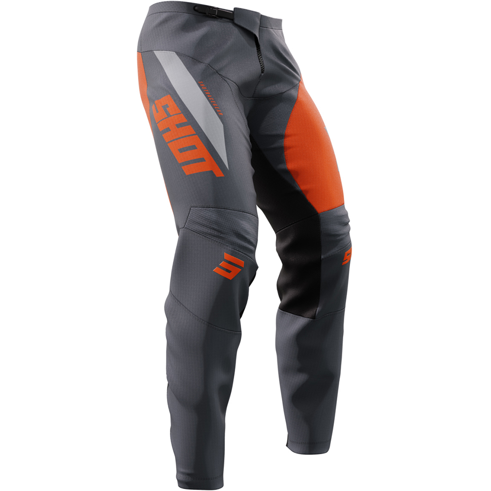Shot - Pantalon Devo Star Gris / Orange