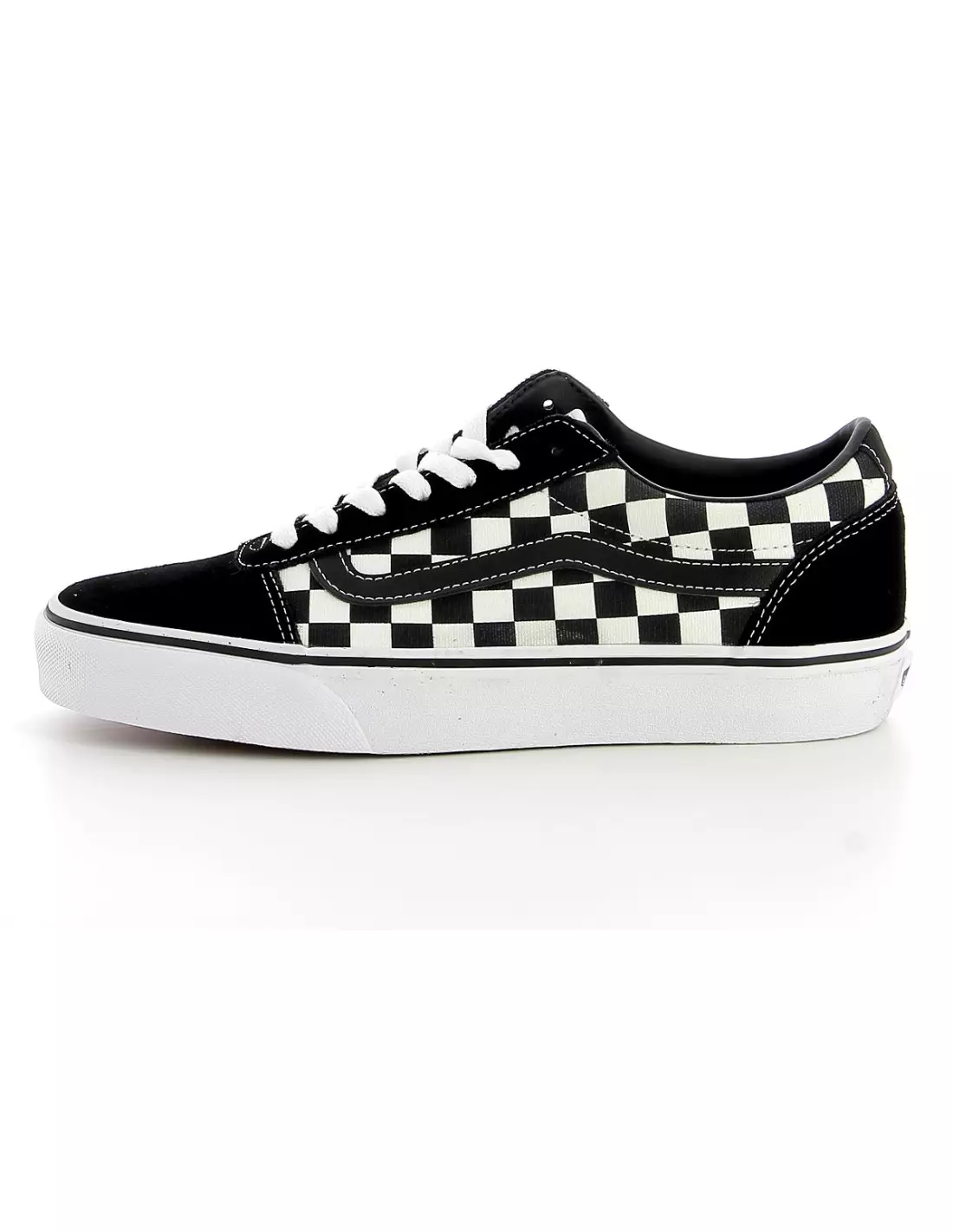 VANS WARD CHECKERBOARD - Sneakers Blacktruewhite