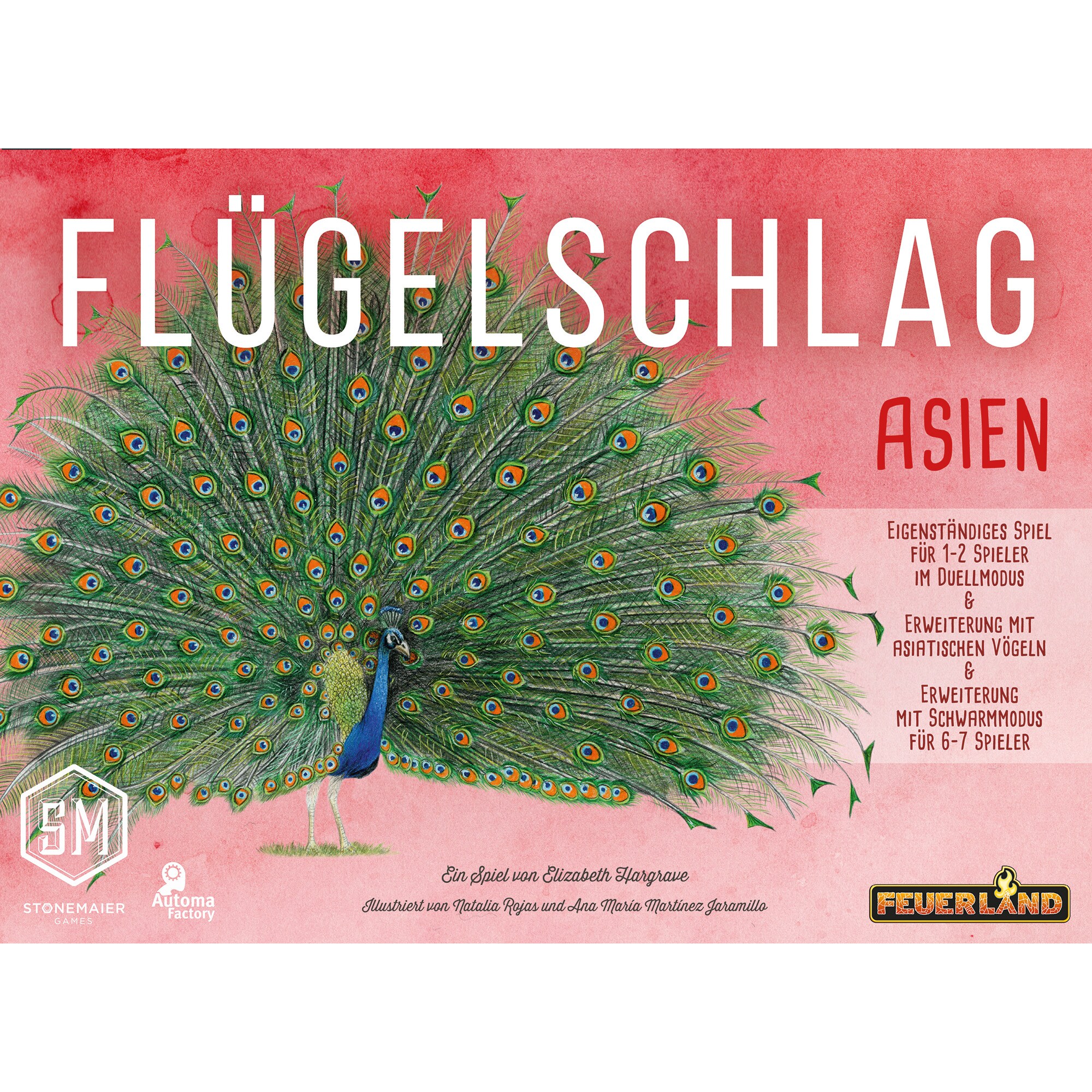 Pegasus Brettspiel Flügelschlag: Asien-Erweiterung