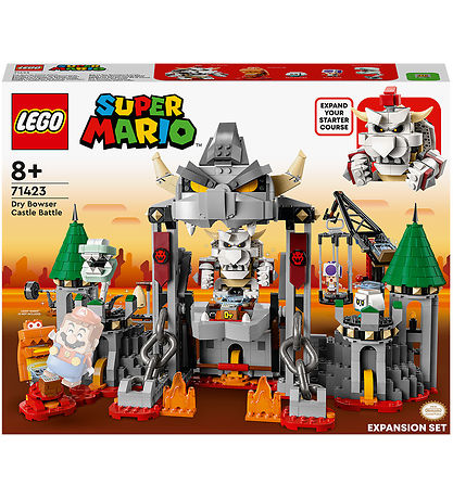 LEGO? Super Mario - Dry Bowsers Slotskamp 71423 - Udvidelsess?t