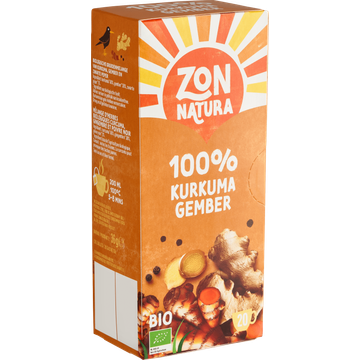Zonnatura Biologische Thee - 100% Kurkuma Gember