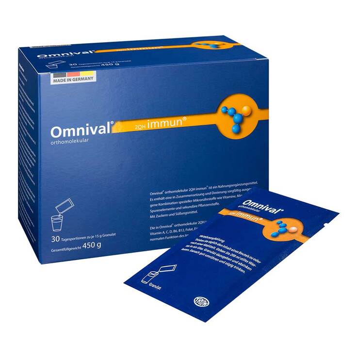 Omnival orthomolekular 2OH immun Granulat, 30 St