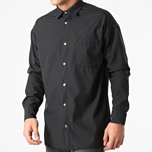 Chemise Manches Longues LL253 Noir