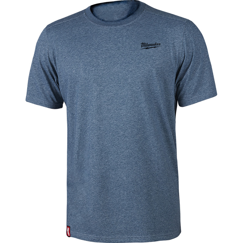 Milwaukee hybrid T-shirt XL blauw