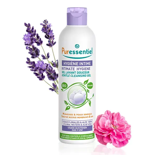 Gel de Higiene Íntima Orgânico Suave Puressentiel 250ml