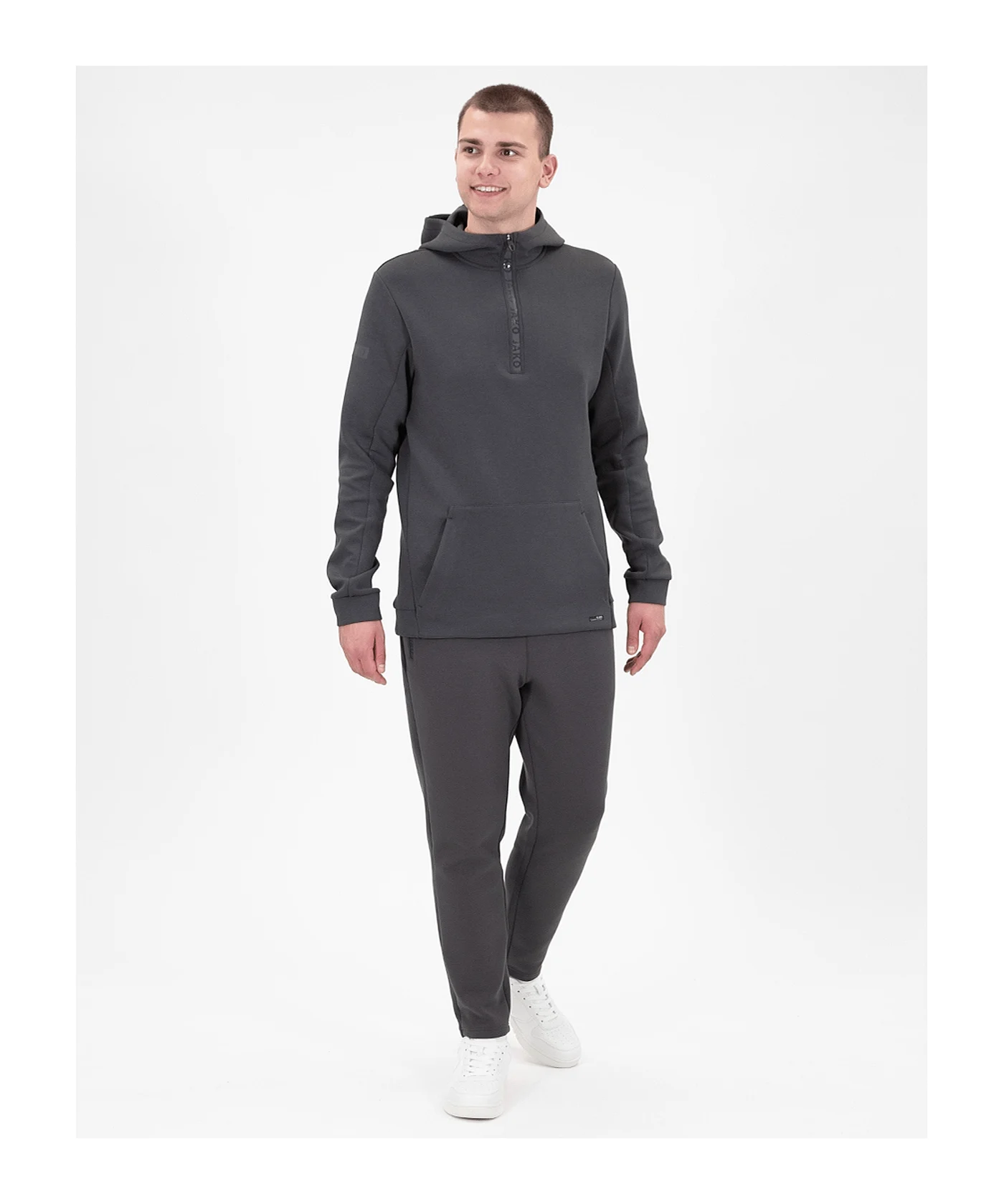 JAKO Pro Casual Hoody Grau F855