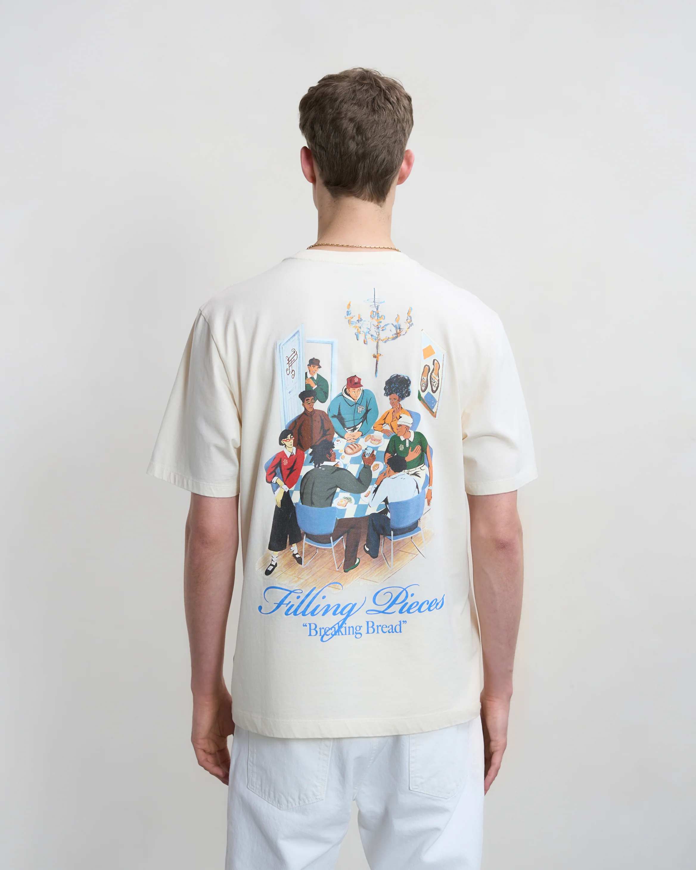 T-shirt Supper Antique White