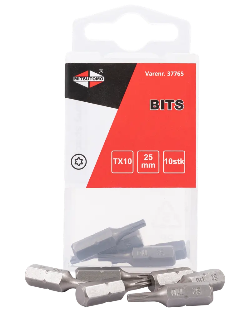 Mitsutomo Bits TX10 25 mm 10-pak
