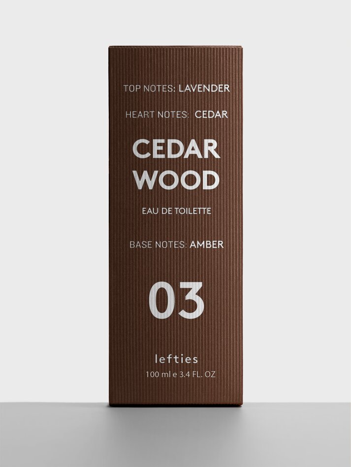 Madeira de cedro eau de toilette 100 ml - Marrom