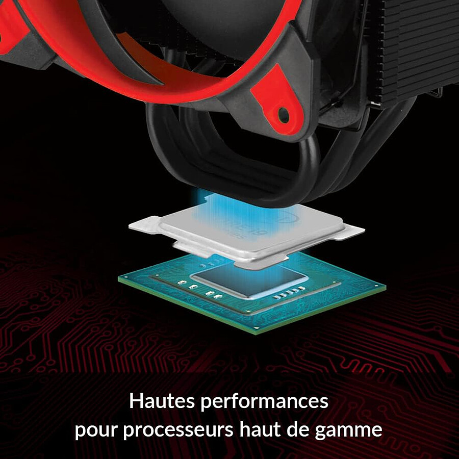Arctic Freezer 34 eSports DUO - Noir/Rouge