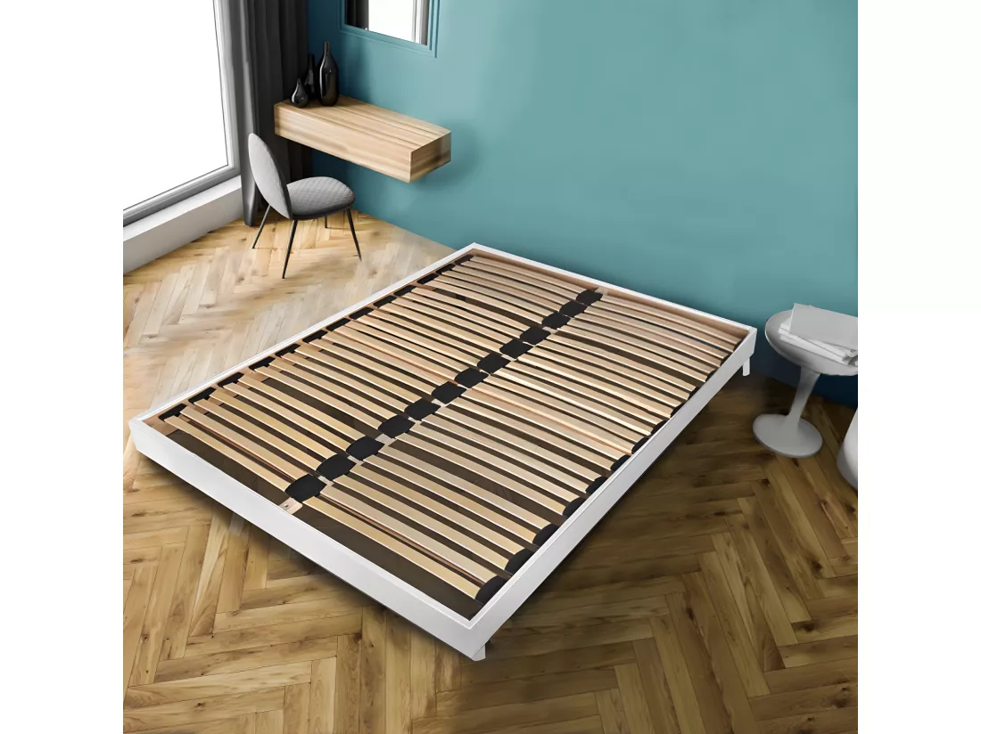 Sommier sur pied SOMKIT 160x200 / Blanc