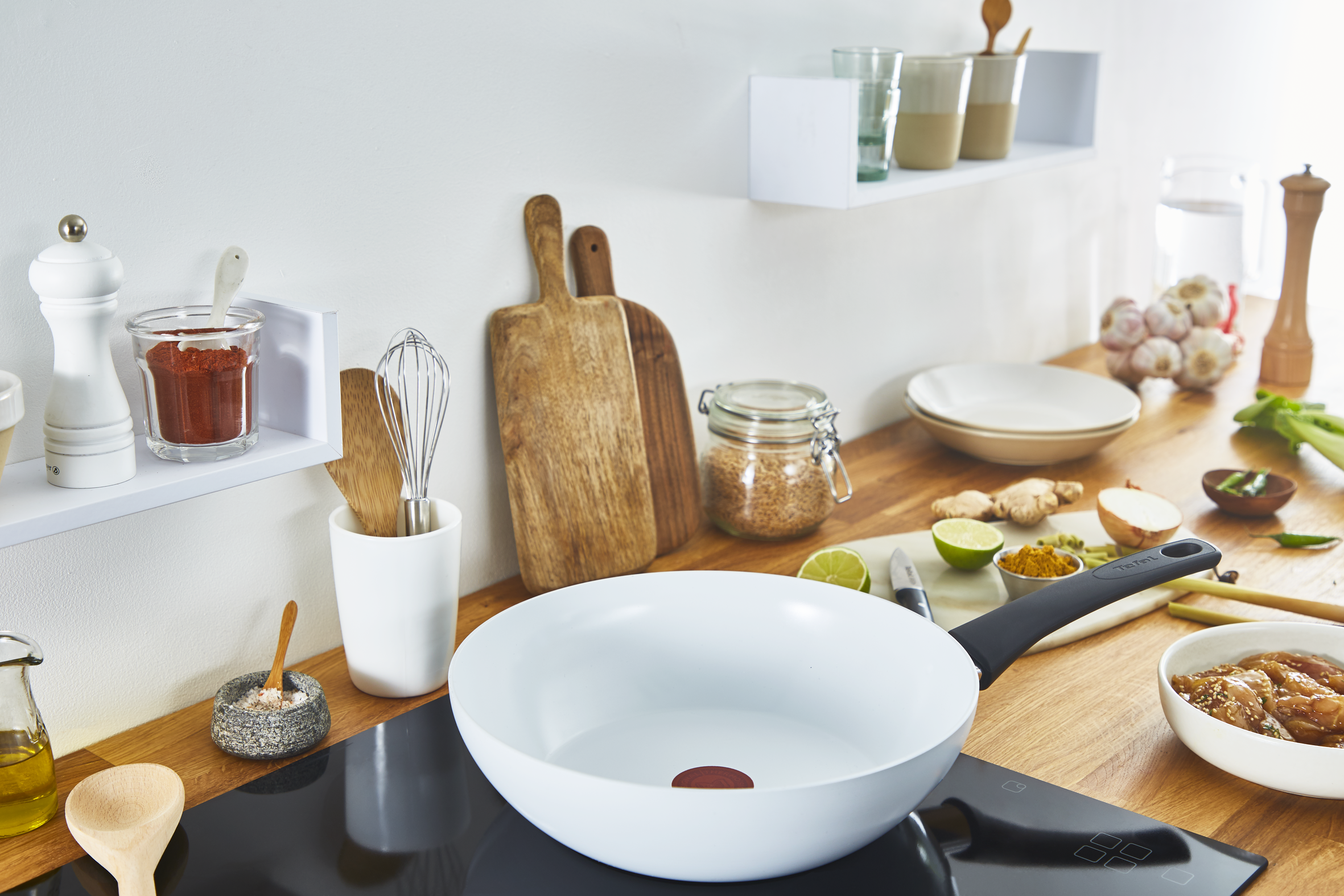 Ceramic Control keramische wok 28 cm - inductie