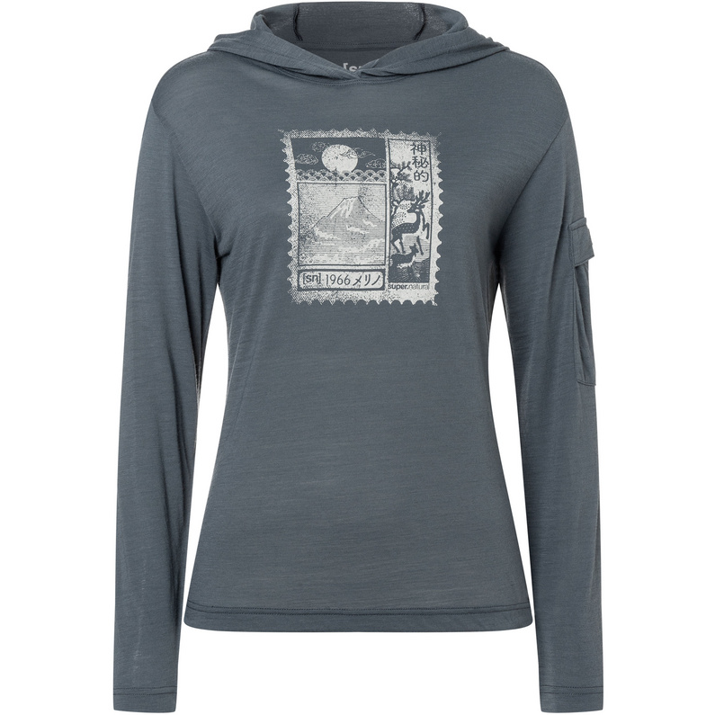 Super.Natural Damen Stamp Light P Hoodie