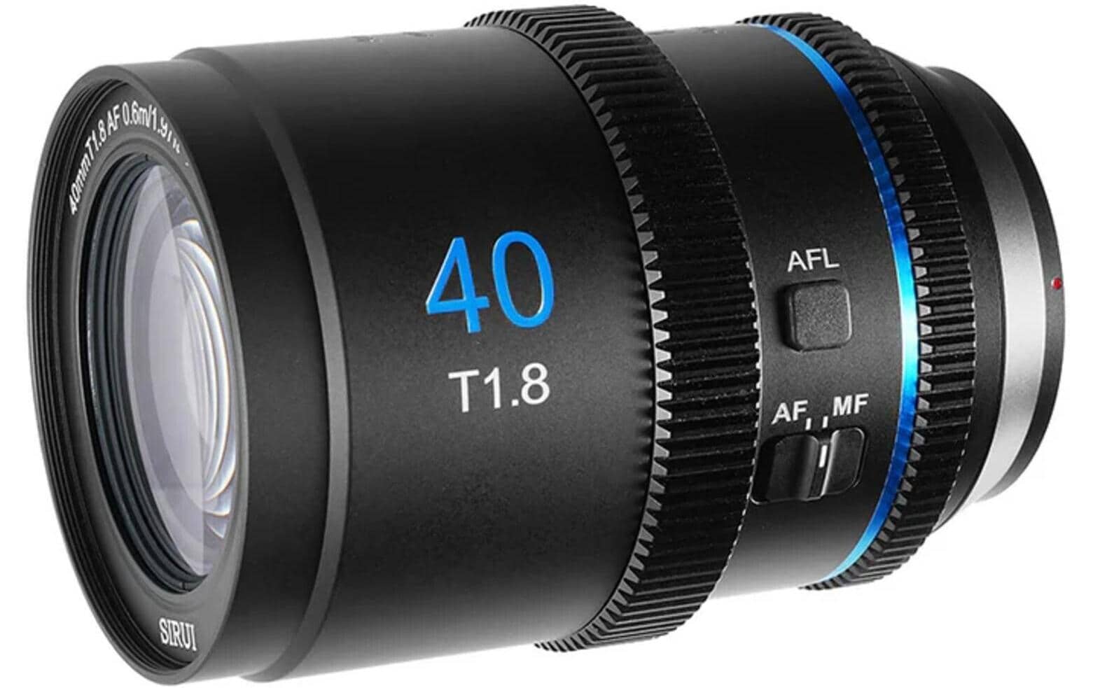 Festbrennweite 40AF 133X-EN 40 mm – Sony E-Mount<br>Autofokusfähiges, anamorphotisches Prime-Objektiv