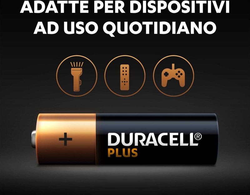 Duracell Plus 100 Wegwerpbatterij AA Alkaline