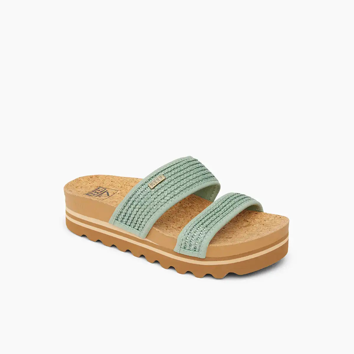 Cushion Vista Hi Frosty Raffia