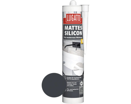 Lugato Matte siliconen antraciet 310 ml