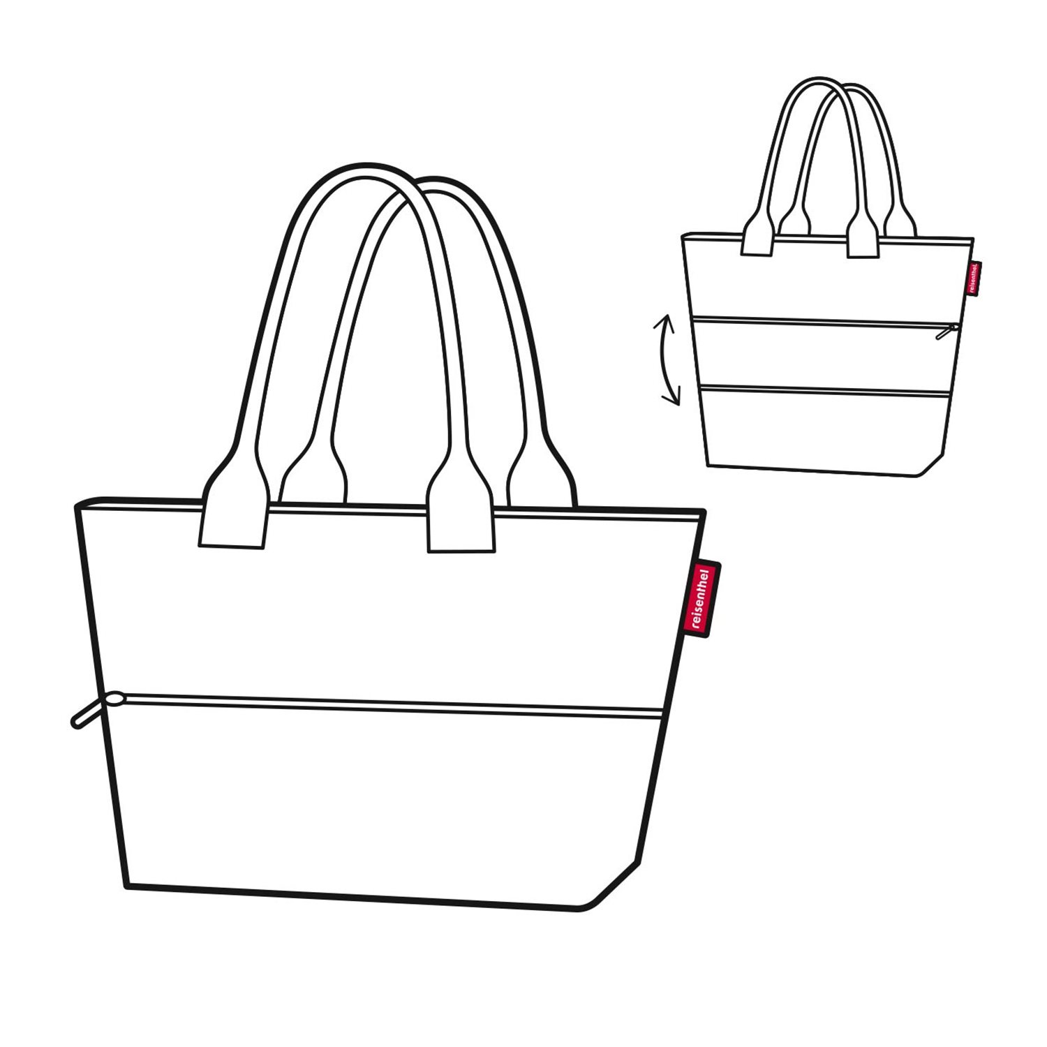 Reisenthel Shopping Shopper e1 leo macchiato