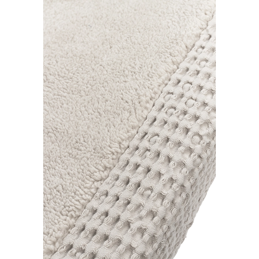 MEYCO Wickelauflagenbezug Waffel Teddy - Greige - 50 x 70 cm