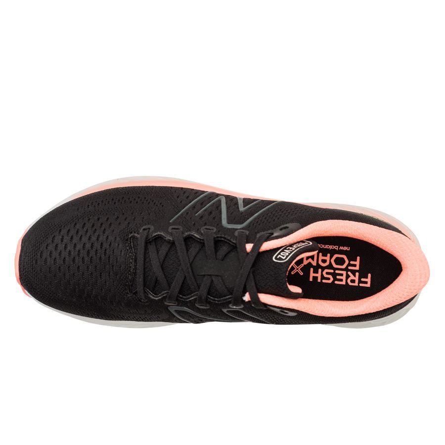 New Balance Chaussures de Running Fresh Foam Evoz V3 - Noir/Blanc/Rose Femme